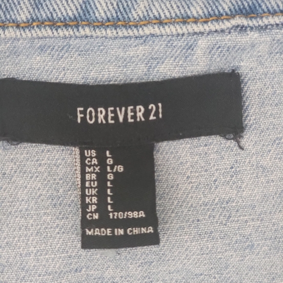 Women's Blue Denim Jacket - Picture 2 of 6